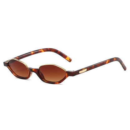 Half Frame Designer Small Sunglasses Women Cat Eye New Fashion Sun Shades UV400 Sun Glasses Brand