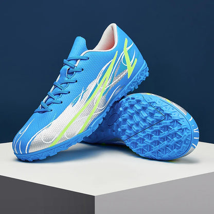 Chaussures de football grande taille 46 47 pour hommes, entraînement, matchs sportifs, gazon artificiel, crampons TF, chaussures transfrontalières, chaussures pour hommes