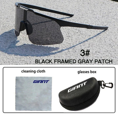 giant cycling sunglasses men and women MTB Road Bicycle cycling sunglasses Outdoor Lenses With case glasses Cycling goggles