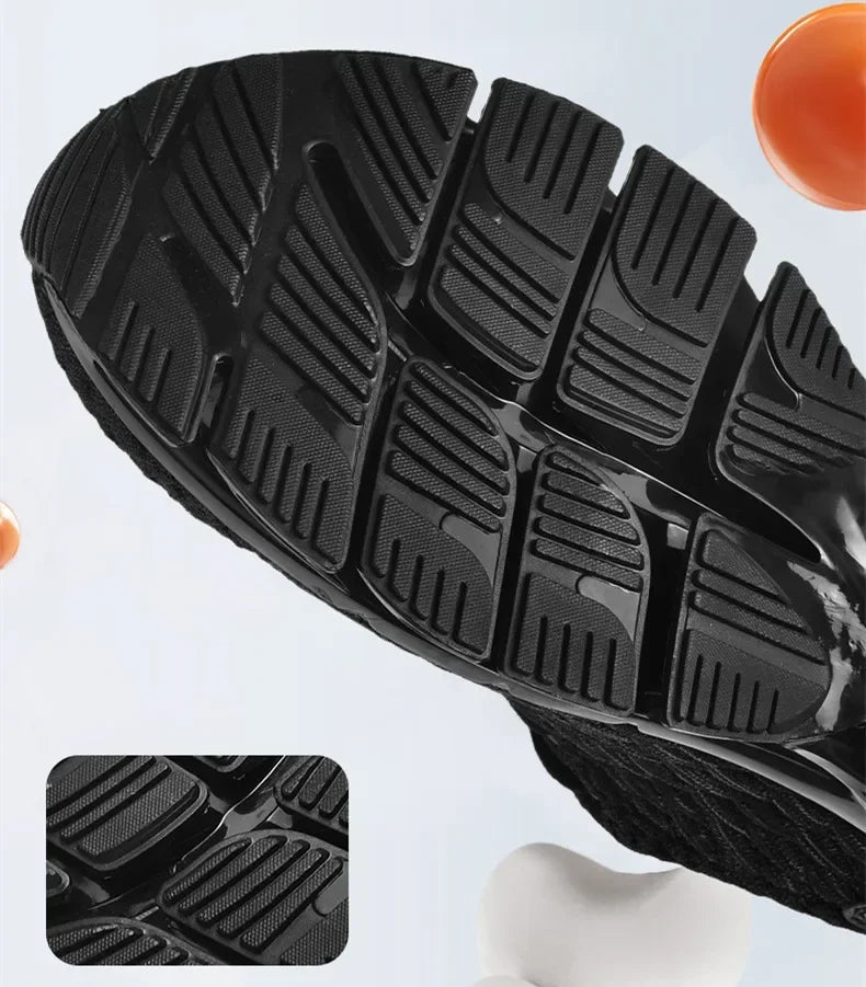 Zapatillas de running para hombre, cómodas, transpirables, antideslizantes, deportivas e informales para caminar