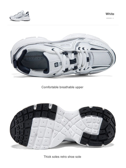 Chaussures de course pour femme Baasploa : baskets de jogging légères et tendance en mesh, antidérapantes, pour femme, d'extérieur, respirantes, colorées et décontractées