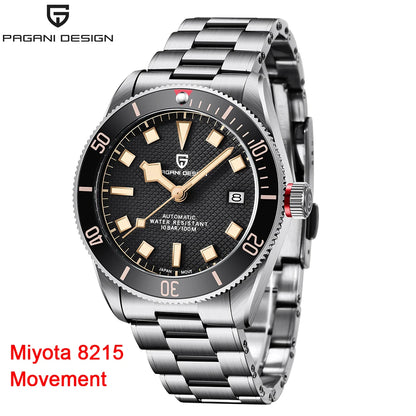 PAGANI DESIGN BB58 Men's Watches Mechanical Watch For Men Luxury Automatic Watch Men NH35 Movt Waterproof Reloj Hombre PD-1671