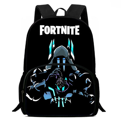 Mochila clásica de Fortnite para niños y niñas, regalo de cumpleaños para estudiantes, bolsa escolar infantil de gran capacidad, mochila de camping duradera