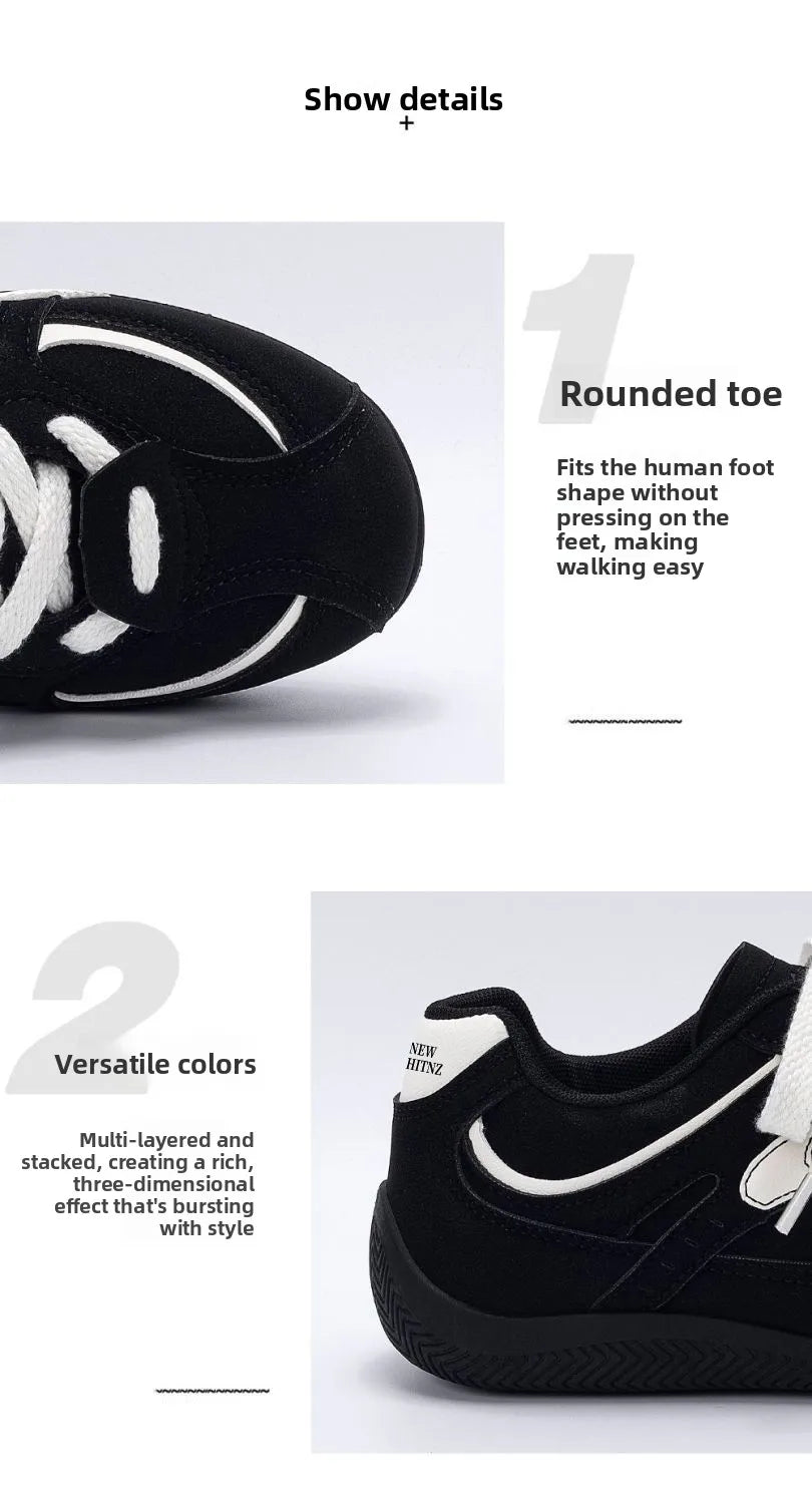 Men's Lightweight Comfortable Soft Bottom Casual Versatile Deqin Shoes Breathable Anti-Slip Wear-Resistant Flat Heel Sports Shoes