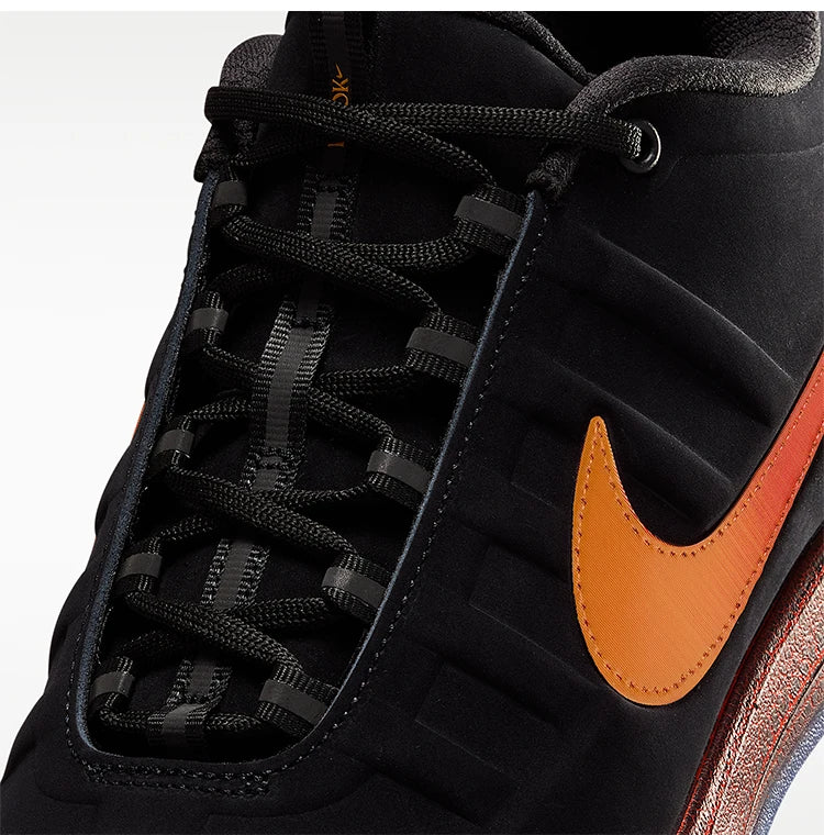 Nike Authentic Four Seasons Style letvægts-basketballsko til mænd med polstring og snørebånd IB6688-001