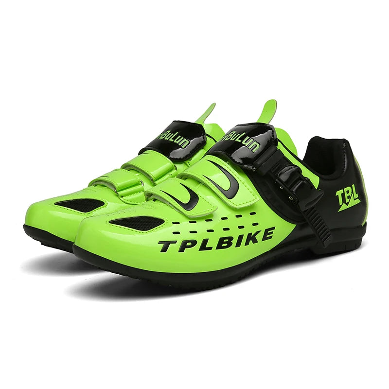 New Men's and Women's Bicycle Shoes,Outdoor Cycling Shoes,Three Functional Soles,Professional Training Shoes