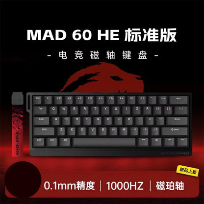 Madcatz Mad60 Mad68 HE 8k mechanische Tastatur mit magnetischen Schaltern, kabelgebunden, 60%/68%, Gaming-Tastaturen, Rapid Trigger, Custom-Tastaturen