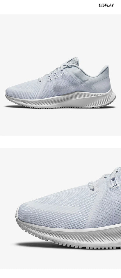 Nike Authentic Quest 4 Damen-Sportschuhe, niedrig geschnitten, atmungsaktive Laufschuhe DA1106-100