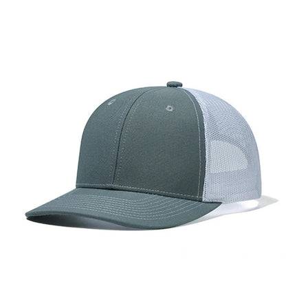 Hot Sale Summer Mesh Baseball Cap Men Women Slight Curved Snapback Trucker Hat Unisex Casual Outdoor Breathable Dad Cap Gorras