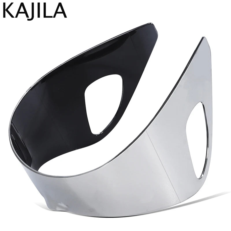 Oversized One-Piece Shield Punk Sunglasses Women 2026 Luxury Brand Sports Rimless Windproof Mask Sun Glasses Wrap Around Eyewear