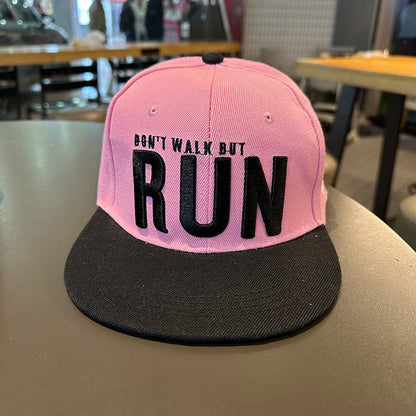 Men's Letter Embroidery All-match Flat Brim Baseball Cap Ladies Summer Hip Hop Hats Outdoor Shade Adjustable Casual Peaked Caps