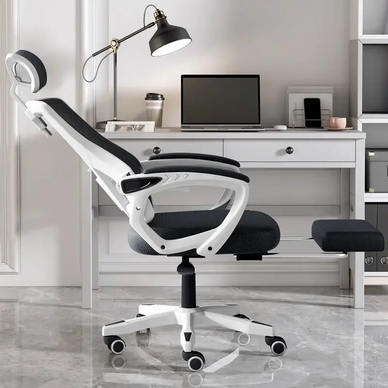 Ergonomic Gaming Chair Reclining Office Chair with Adjustable Height, Computer Desk Chair for Home, Student Dorm, Office & Gaming Setup