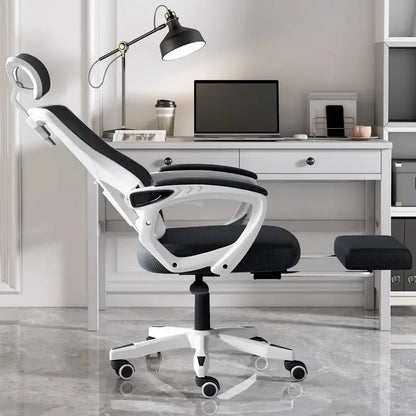 Ergonomic Gaming Chair Reclining Office Chair with Adjustable Height, Computer Desk Chair for Home, Student Dorm, Office & Gaming Setup