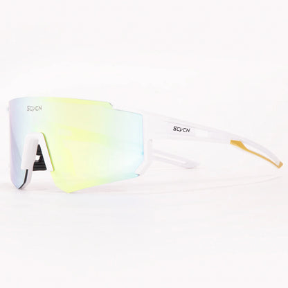Scvcn Sunglasses Cycling Glasses Photochromic Sports for Men Sun Mountain Bike Road Bicycle Eyewear Goggles UV400 Polarized MTB