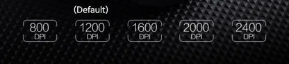Inphic A9 pro Three-mode Game Mouse Colorful Light Guide Pillar Power Indicator DPI Adjustable Macro-driver Ergonomics 12800DPI