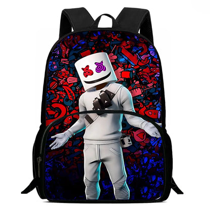 Mochila clásica de Fortnite para niños y niñas, regalo de cumpleaños para estudiantes, bolsa escolar infantil de gran capacidad, mochila de camping duradera