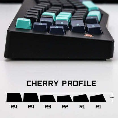 KBDiy 174 Keys Retro GMK GMK Hammerhead Dark PBT Keycap Double Shot Cherry Profile Key Caps For MX Switches Mechanical Keyboard