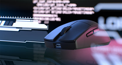 Ratón gaming inalámbrico Redragon M916 PRO de 3 modos, tasa de sondeo Hype-Speed 4K, ratón gamer ultraligero de 49G y 26K DPI